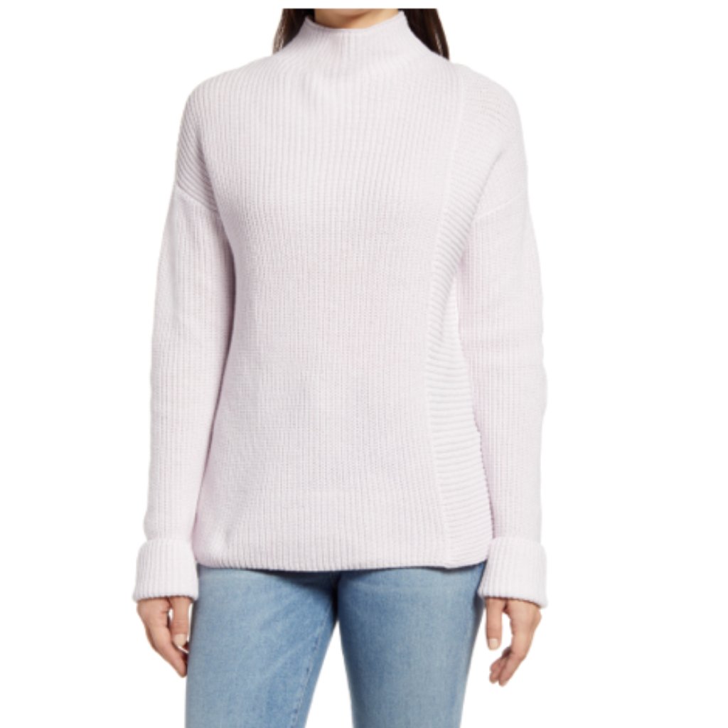 Caslon Women's Mock Neck Sweater